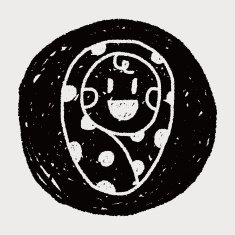 baby doodle drawing N8