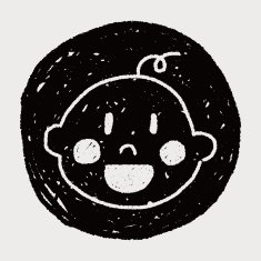 baby doodle drawing N9