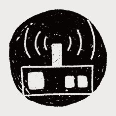 radio doodle drawing N22