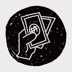 money doodle drawing N18