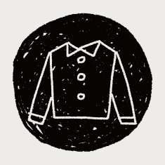 clothes doodle drawing N8
