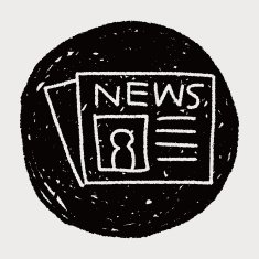 newspaper doodle drawing N18