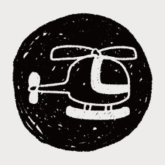 helicopter doodle drawing N5