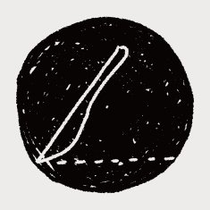 Scalpel doodle drawing N10