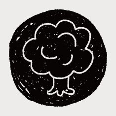 tree doodle drawing N5
