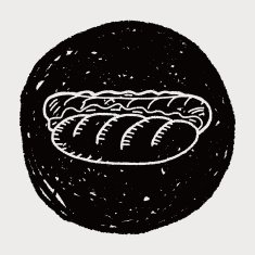 Doodle Hot Dog N11