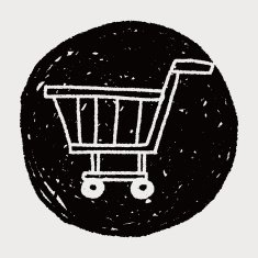 doodle Shopping cart N38