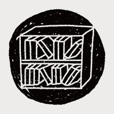 Doodle Bookcase N3