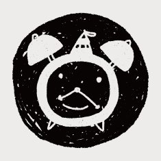 doodle alarm clock N20