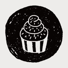 doodle cake N173