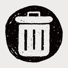 Doodle Trash can N6