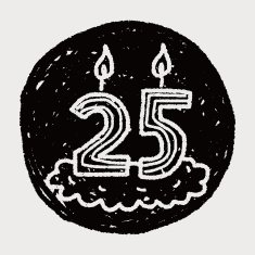 doodle candle N23