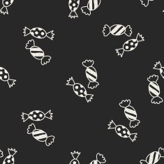 candy doodle drawing seamless pattern background N17