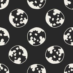 earth doodle drawing seamless pattern background