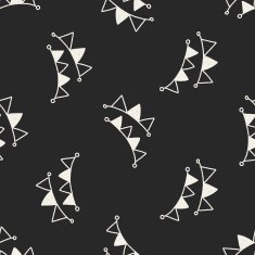 birthday hanging doodle drawing seamless pattern background N9