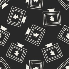 computer doodle drawing seamless pattern background N4