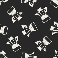 juicer doodle drawing seamless pattern background N2
