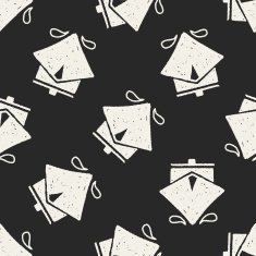 doodle ship seamless pattern background