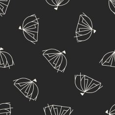 doodle tent seamless pattern background N4
