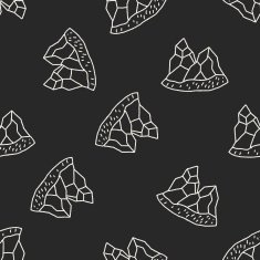 doodle Island seamless pattern background N2