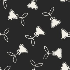 Doodle Test tube seamless pattern background N18