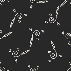 doodle Celebrate seamless pattern background