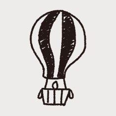 doodle hot air bollen N5