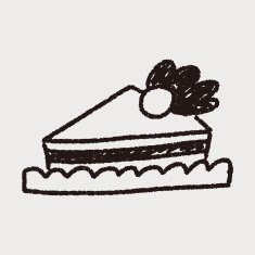 doodle cake N177