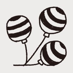 doodle balloon N25