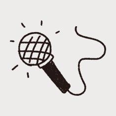 doodle microphone N69