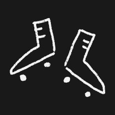 doodle roller skates N11