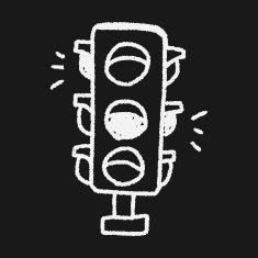 doodle traffic lights N11