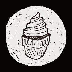 ice cream doodle drawing N22