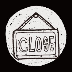 close banner doodle N13