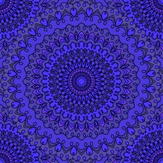 hand-drawing ornamental abstract seamless pattern background