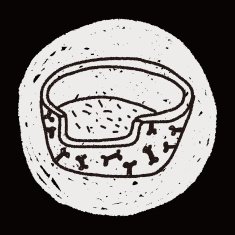 doodle dog bed N8