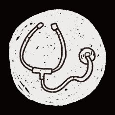doodle stethoscope N11