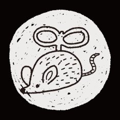 doodle toy mouse N7