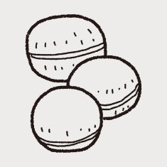 macaron doodle N9