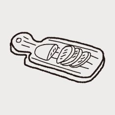 cutting board doodle N12