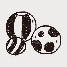 doodle toy ball N13