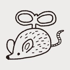 doodle toy mouse N8