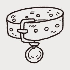 doodle pet collar N15