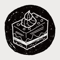 doodle cake N188