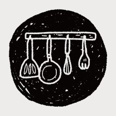 kitchen tool doodle N3