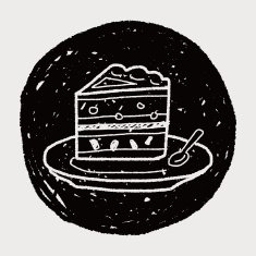doodle cake N189