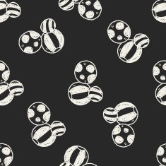 doodle toy ball seamless pattern background N4
