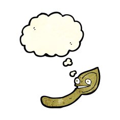 cartoon spoon with thought bubble N3