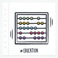 Doodle Abacus Icon