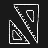 Doodle Triangle ruler N5